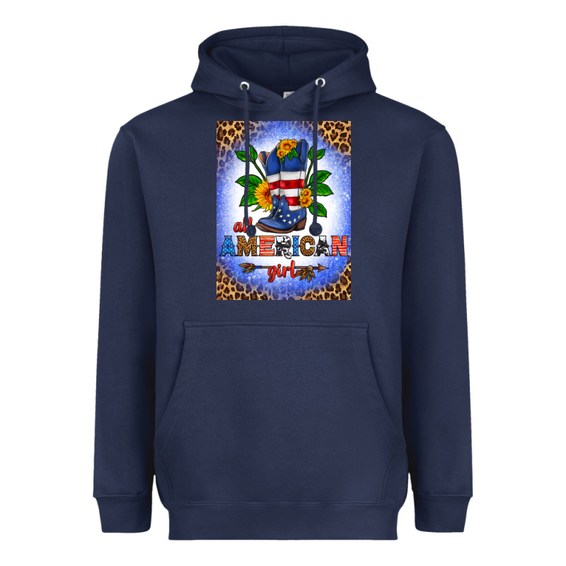 All American Girl Air Freshener Heavyweight Hoodie by HRA Design Shop | Teevron