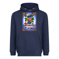 Navy all american girl air freshener Heavyweight Hoodie - HRA Design Shop