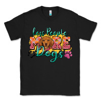 Black less people more dogs Classic Tee - Zillion Design Studio