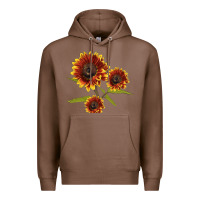 Chestnut ring o fine sunflower Premium Hoodie - LillyAllenDesigns