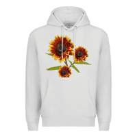 Dove Grey ring o fine sunflower Premium Hoodie - LillyAllenDesigns