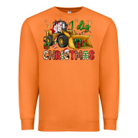 Carrot i dig Christmas bulldozer santa Premium Sweatshirt - JahusDesignShop
