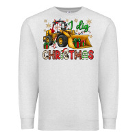 Oatmeal Heather i dig Christmas bulldozer santa Premium Sweatshirt - JahusDesignShop