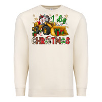 Sandshell i dig Christmas bulldozer santa Premium Sweatshirt - JahusDesignShop