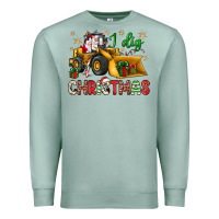 Seafoam i dig Christmas bulldozer santa Premium Sweatshirt - JahusDesignShop