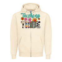 Sandshell teaching my tribe Zipper Hoodie - Zillion Design Studio