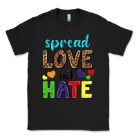 Black spread love not hate Classic Tee - texasbilliewilder