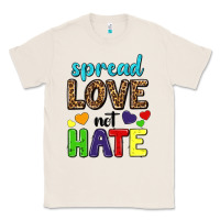 Natural spread love not hate Classic Tee - texasbilliewilder
