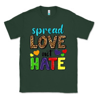 Sports Green spread love not hate Classic Tee - texasbilliewilder
