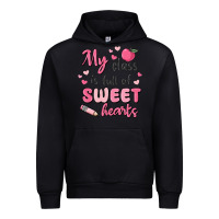 Black my class is full of sweet hearts Urban Hoodie - MaliasSmallBusiness