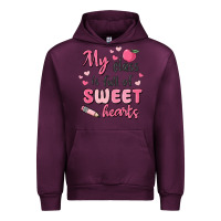 Mauve Wine my class is full of sweet hearts Urban Hoodie - MaliasSmallBusiness