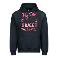 Navy my class is full of sweet hearts Urban Hoodie - MaliasSmallBusiness