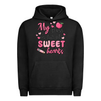 Pigment Black my class is full of sweet hearts Urban Hoodie - MaliasSmallBusiness