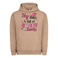 Pigment Burro my class is full of sweet hearts Urban Hoodie - MaliasSmallBusiness