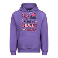 Tulip my class is full of sweet hearts Urban Hoodie - MaliasSmallBusiness