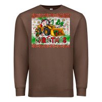 Chestnut i dig christmas bulldozer santa Premium Sweatshirt - JahusDesignShop