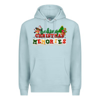 Blue Mist Baking Christmas memories Premium Hoodie - NancyCooperArtShop