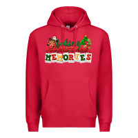 Cardinal Baking Christmas memories Premium Hoodie - NancyCooperArtShop