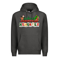 Charcoal Heather Baking Christmas memories Premium Hoodie - NancyCooperArtShop
