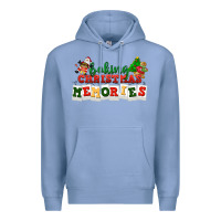 Colony Blue Baking Christmas memories Premium Hoodie - NancyCooperArtShop