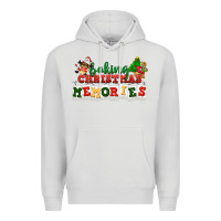 Dove Grey Baking Christmas memories Premium Hoodie - NancyCooperArtShop