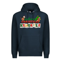Navy Baking Christmas memories Premium Hoodie - NancyCooperArtShop