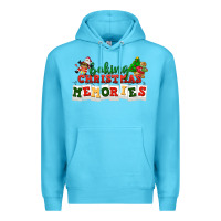 Ocean Blue Baking Christmas memories Premium Hoodie - NancyCooperArtShop