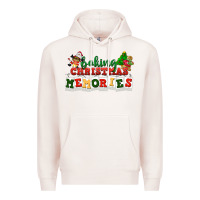 Pale Pink Baking Christmas memories Premium Hoodie - NancyCooperArtShop