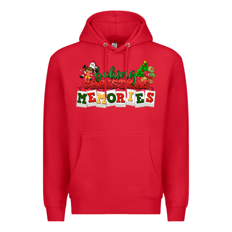 Baking Christmas Memories Premium Hoodie by NancyCooperArtShop | Teevron