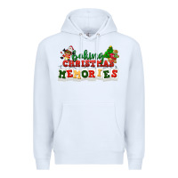 White Baking Christmas memories Premium Hoodie - NancyCooperArtShop