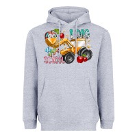 Heather Grey i dig 100 days of school Heavyweight Hoodie - RacoonDesign