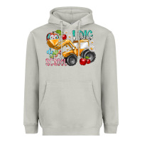 Moon Dust i dig 100 days of school Heavyweight Hoodie - RacoonDesign