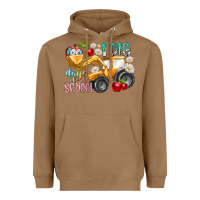 Toasted Coconut i dig 100 days of school Heavyweight Hoodie - RacoonDesign