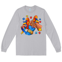Moon Dust Autism afro girl sneakers Long Sleeve Tee - RanaPortraitStore