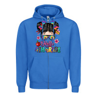 True Royal hello fourth grade Zipper Hoodie - texasbilliewilder