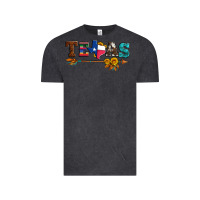 Vintage Black texas with arrow and sunflowers Vintage Tee - Artiststas