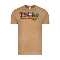 Vintage Camel texas with arrow and sunflowers Vintage Tee - Artiststas