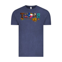 Vintage Denim texas with arrow and sunflowers Vintage Tee - Artiststas
