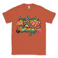 Copper less people more dogs paw zillion Classic Tee - Zillion Design Studio