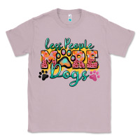 Lilac less people more dogs paw zillion Classic Tee - Zillion Design Studio