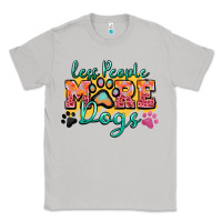 Moon Dust less people more dogs paw zillion Classic Tee - Zillion Design Studio