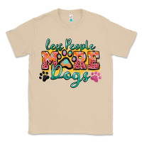 Mushroom less people more dogs paw zillion Classic Tee - Zillion Design Studio