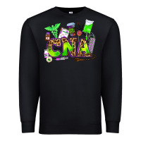 Black cna halloween Premium Sweatshirt - AdoDesignShop