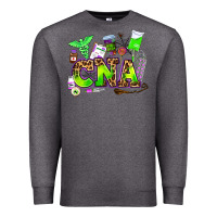Charcoal Heather cna halloween Premium Sweatshirt - AdoDesignShop