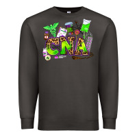 Smoke cna halloween Premium Sweatshirt - AdoDesignShop