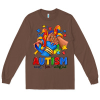 Chestnut Autism accept love understand afro girl sneakers Long Sleeve Tee - RanaPortraitStore