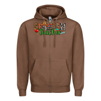 Chestnut spanish teacher Zipper Hoodie - Zillion Design Studio