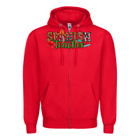 Red spanish teacher Zipper Hoodie - Zillion Design Studio