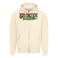 Sandshell spanish teacher Zipper Hoodie - Zillion Design Studio