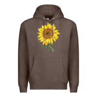 Coffee bambino sunflower Premium Hoodie - LillyAllenDesigns